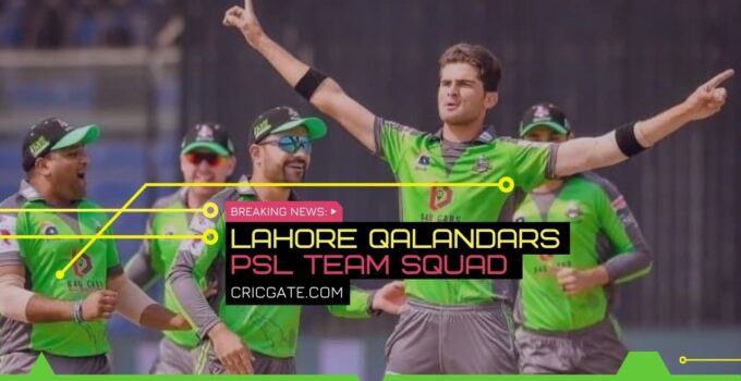 LAHORE Qalanadars Squad